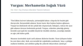 Noir Kurgu ve Derinlikli Karakter Tasarımı Örneği