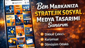 markanıza stratejik sosyal medya tasarımı sunarım