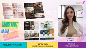 Indesign ile ürün katalogunuzu ve broşürleriniz tasarlıyorum