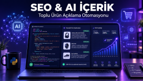 yapay zeka ile seo uyumlu ürün içerikleri yazarım