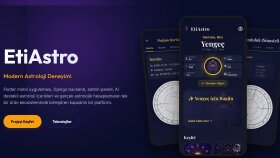 EtiAstro – Flutter Mobil Uygulama & Landing Page