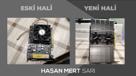 MSI Ekran Kartı Eski Blok Kaldırıldı Yeni Blok Eklendi.