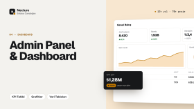 React ile admin panel ve dashboard geliştirebilirim