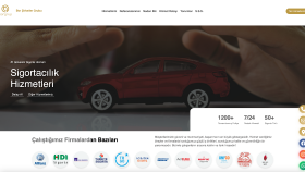 Borgrup için hizmet tanıtım websitesi