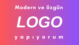 modern ve özgün logo yapıyorum