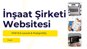 inşaat şirketinizin web sitesini yaparım