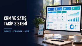 işletmeniz için CRM ve satış takip sistemi kurarım