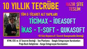 ticimax ideasoft t-soft qukasoft sitenizi kurabilirim