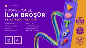 el ilanı, billboard reklamları katalog vs. hazırlayabilirim