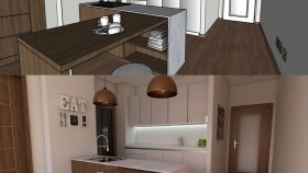 iç mekân render’ları alıyorum