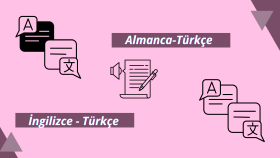 İngilizce-Türkçe çevirilerinizi yapabilirim