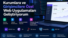 size özel .NET web uygulamaları geliştiririm