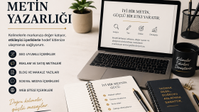 metin yazarlığı yaparım