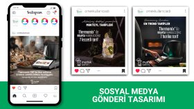 Mutfak Şefim | Sosyal Medya Gönderi Tasarımı