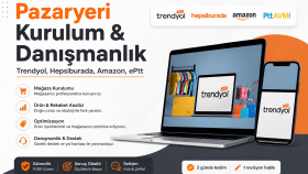 Pazaryeri (Trendyol, Hepsiburada, Amazon, ePtt) yönetiyorum