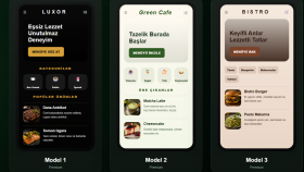restoranınız için panel destekli QR menü yapabilirim