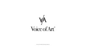Voice of art-tekstil logo tasarımı