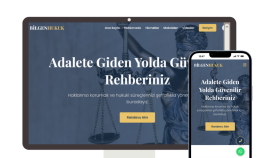 Avukat Teması Mobil Uyumlu