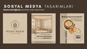 marka kimliğinizi yansıtan post & story tasarımları yaparım