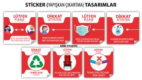 Sticker (yapışkan çıkartma) Tasarım