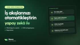 iş akışlarınızı yapay zekâ ile otomatikleştiririm