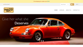 Classic Parts Depot E-Ticaret Sitesi