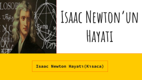 Newtonun hayatı adlı öğrenci sunumu