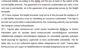 Alman FF Sigortası Genel Şartları Madde 28(İNG-TR)