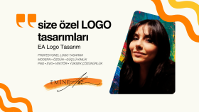 markanızın kimliğini yansıtan profesyonel logo tasarlarım