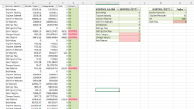 Excel dosyanızı düzenler, formül ve kontrol alanı kurarım