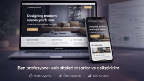 profesyonel şekilde web sitesi yaparım