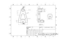 SolidWorks ile 3D modelleme ve teknik çizim yapabilirim
