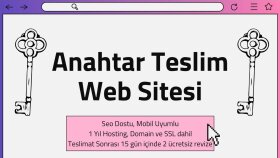 anahtar teslim web sitenizi hazırlayabilirim