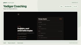 Yadigar Coaching — Koçluk Platformu