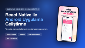 React Native ile Android uygulamanı geliştiririm