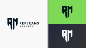 Referans Mekanik – RM Monogram Logo