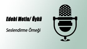 Edebi Metin / Öykü Seslendirme Örneği