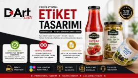 kurumsal ambalaj ve etiket tasarımı yaparım
