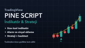 TradingView için Pine Script indikatör ve strateji yazarım