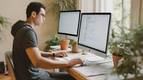 HTML5, CSS3, boostrap ve javascript ile siteler yapabilirim