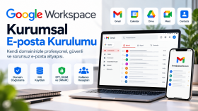 google workspace ile profesyonel mail kurulumu yapıyorum