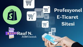 Shopify Partneri olarak e-ticaret sitenizi kurabilirim