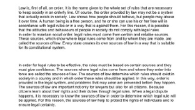 Sources of law ın poland and ın my homeland