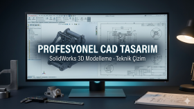 profesyonel solidworks 3d cad tasarımı yaparım