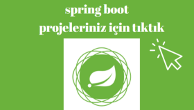  Java Spring Boot ile web uygulamaları geliştirebilirim