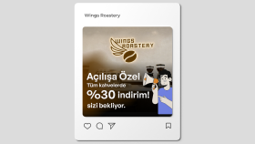 Wings Roastery - Post Tasarım