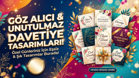 davetiyelerinizi tasarlayabilirim
