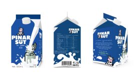 Pınar Süt alternatif Ambalaj Tasarımı