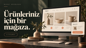 ürünleriniz için kullanışlı bir e-ticaret sitesi yaparım