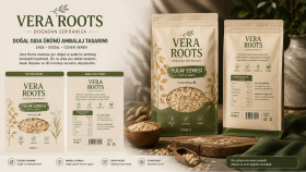 VERA ROOTS — Doğal Gıda Ambalaj Tasarımı